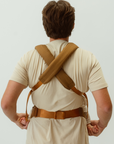 almond coloured baby clip carrier by chekoh australian owned and perfect for newborns and toddlers 