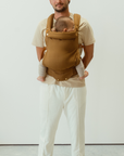 almond coloured baby clip carrier by chekoh australian owned and perfect for newborns and toddlers 