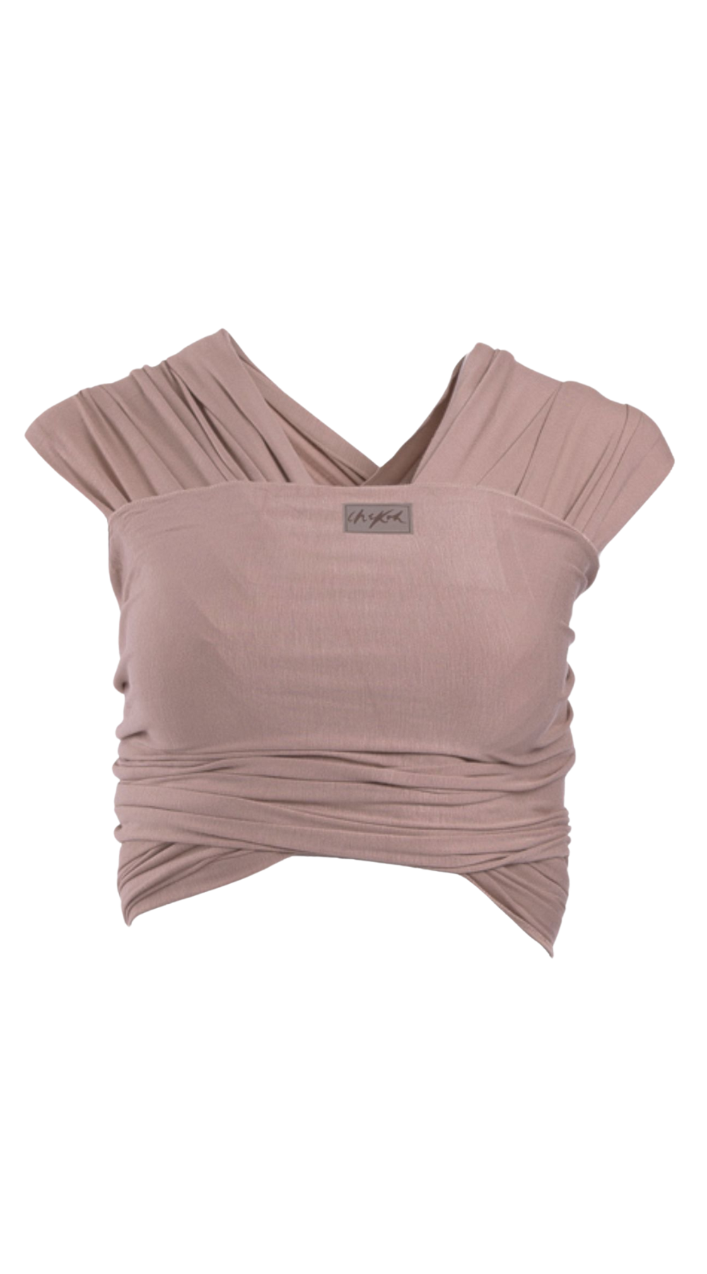 Cinta Blush Beige Chekoh Stretchy Baby Wrap Carrier