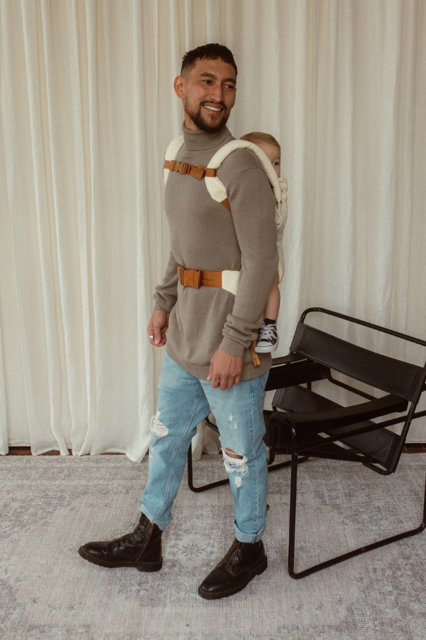 Strap baby to sales chest