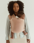 cinta beige best stretchy wrap carrier from australia chekoh best bamboo baby carrier for newborn