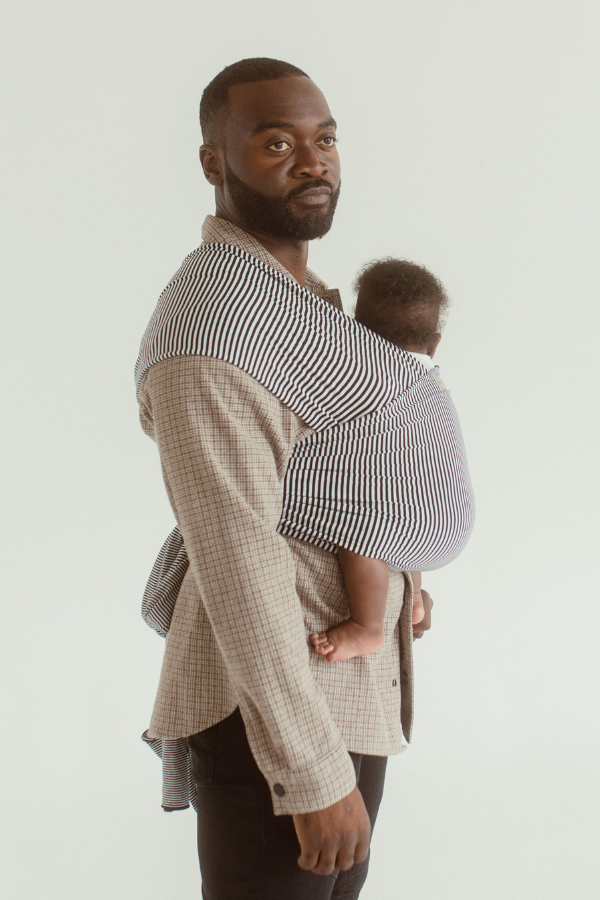 Baby Sling Bamboo Stretchy Wrap Moby Wrap Bamboo Evolution Black