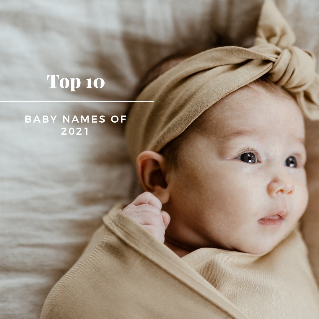 Top 10 Baby names of 2021
