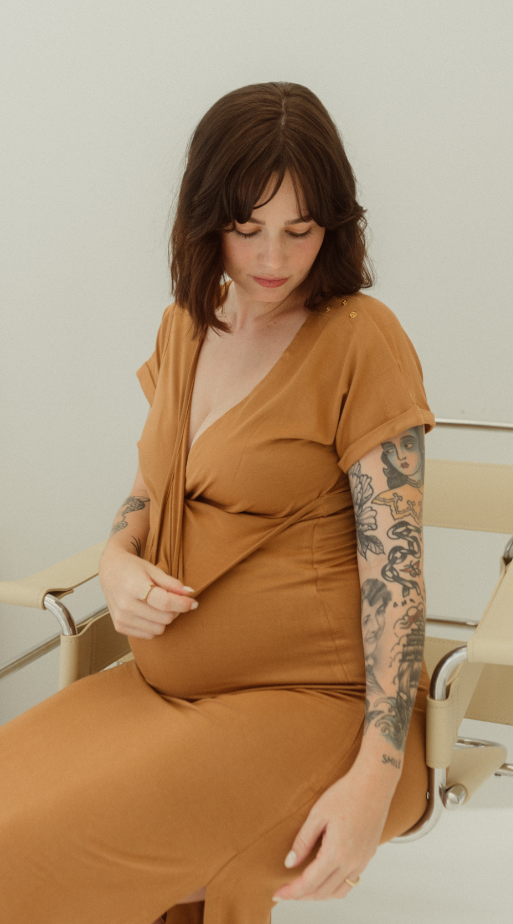 Ochre Journey Dress