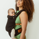 Hands-free, comfortable, breathable, adjustable, supportive and lightweight baby carrier perfect from newborn to toddlerhood. Classic jett black colour to match any outfit.