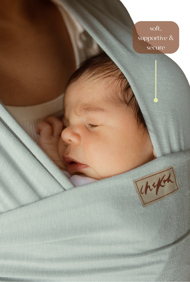 Ochre Chekoh Stretchy Baby Wrap Carrier