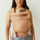 blush pink coloured baby clip carrier by chekoh australian owned and perfect for newborns and toddlers 