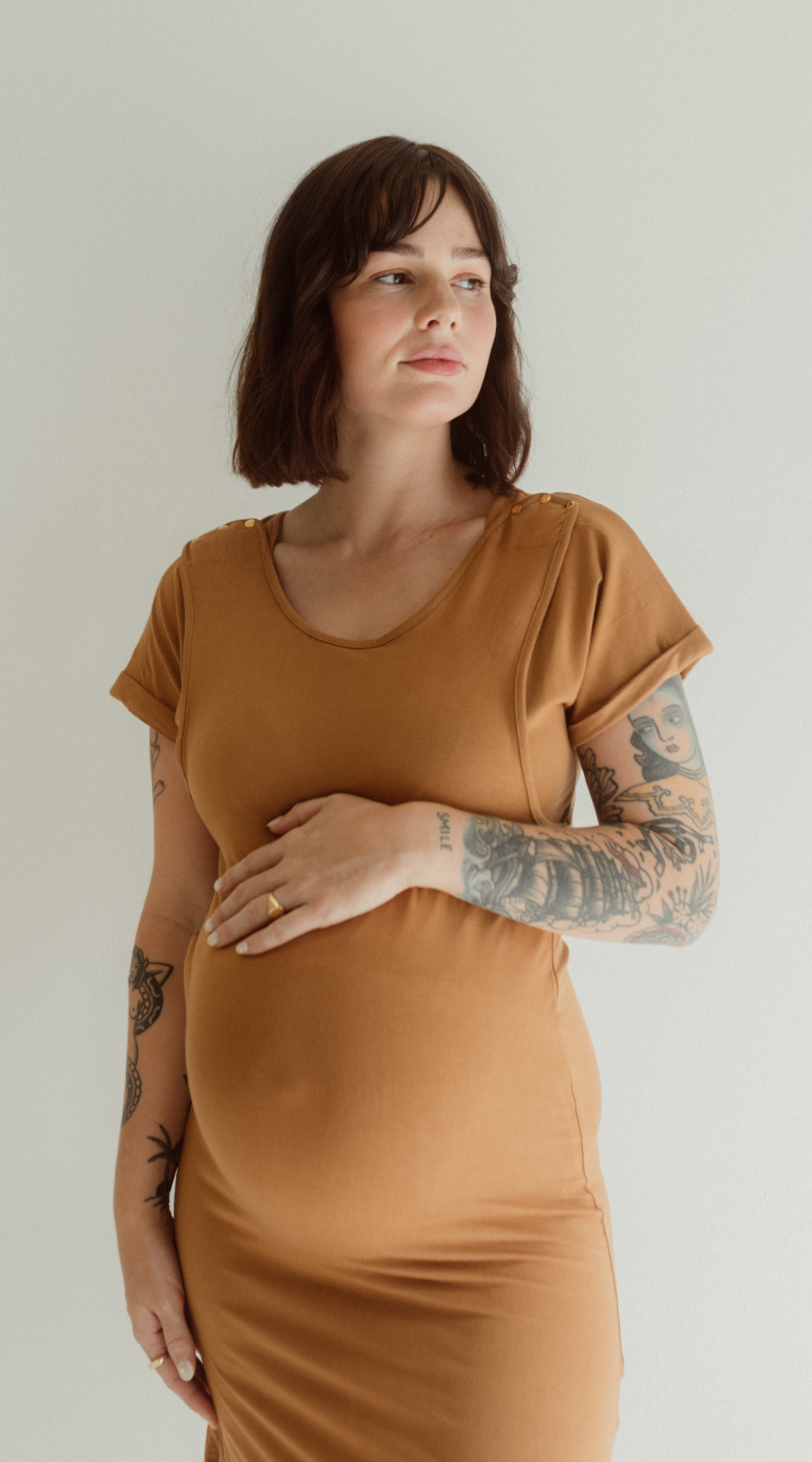 Ochre Chekoh Journey Dress