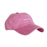 Pink mum-friendly Cap by Chekoh Baby - white embroidery on the front of the cap reads 'handsfree mode' 