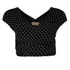 Black and white Polka Dot print Stretchy Wrap Carrier from Chekoh Baby - Australia's favourite soft wrap