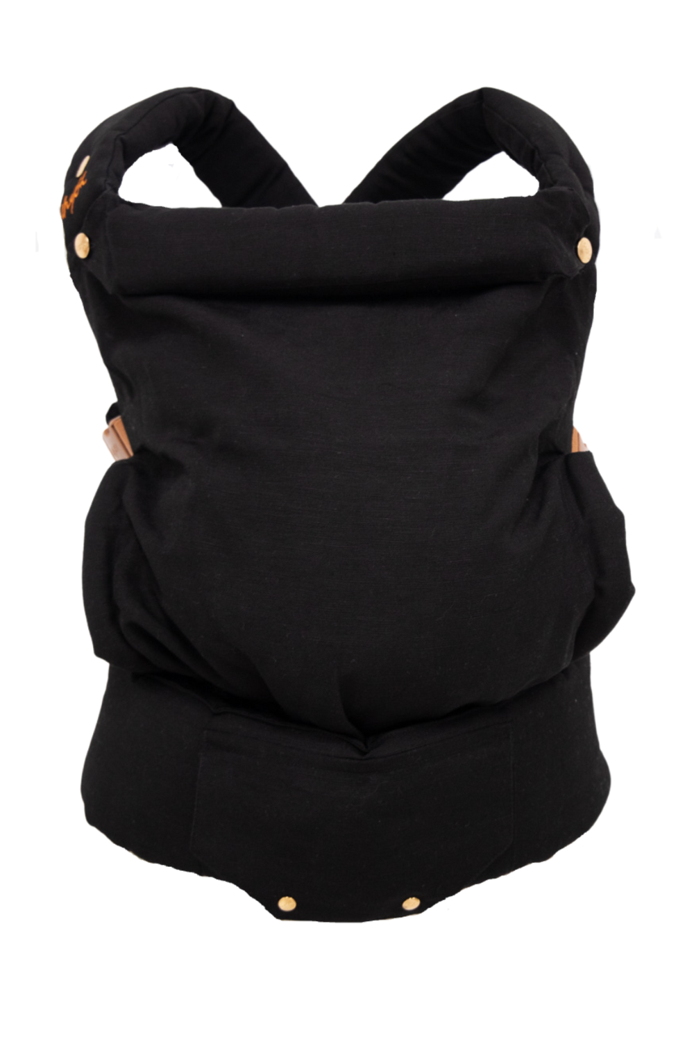 Baby/infant/toddler carrier in a classic jett black, great for both mum and dad. Chekoh Baby Jett Clip Carrier 2.0 is made from a lightweight bamboo and linen fabric for those hot summer days.
