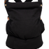 Baby/infant/toddler carrier in a classic jett black, great for both mum and dad. Chekoh Baby Jett Clip Carrier 2.0 is made from a lightweight bamboo and linen fabric for those hot summer days.