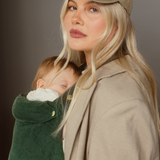 Moss Cord Clip Carrier 2.0 by Chekoh Baby - Infant Carrier for the active parent who loves to get outdoors with baby.