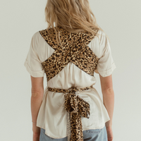 leopard print best stretchy wrap carrier from australia chekoh best bamboo baby carrier for newborn