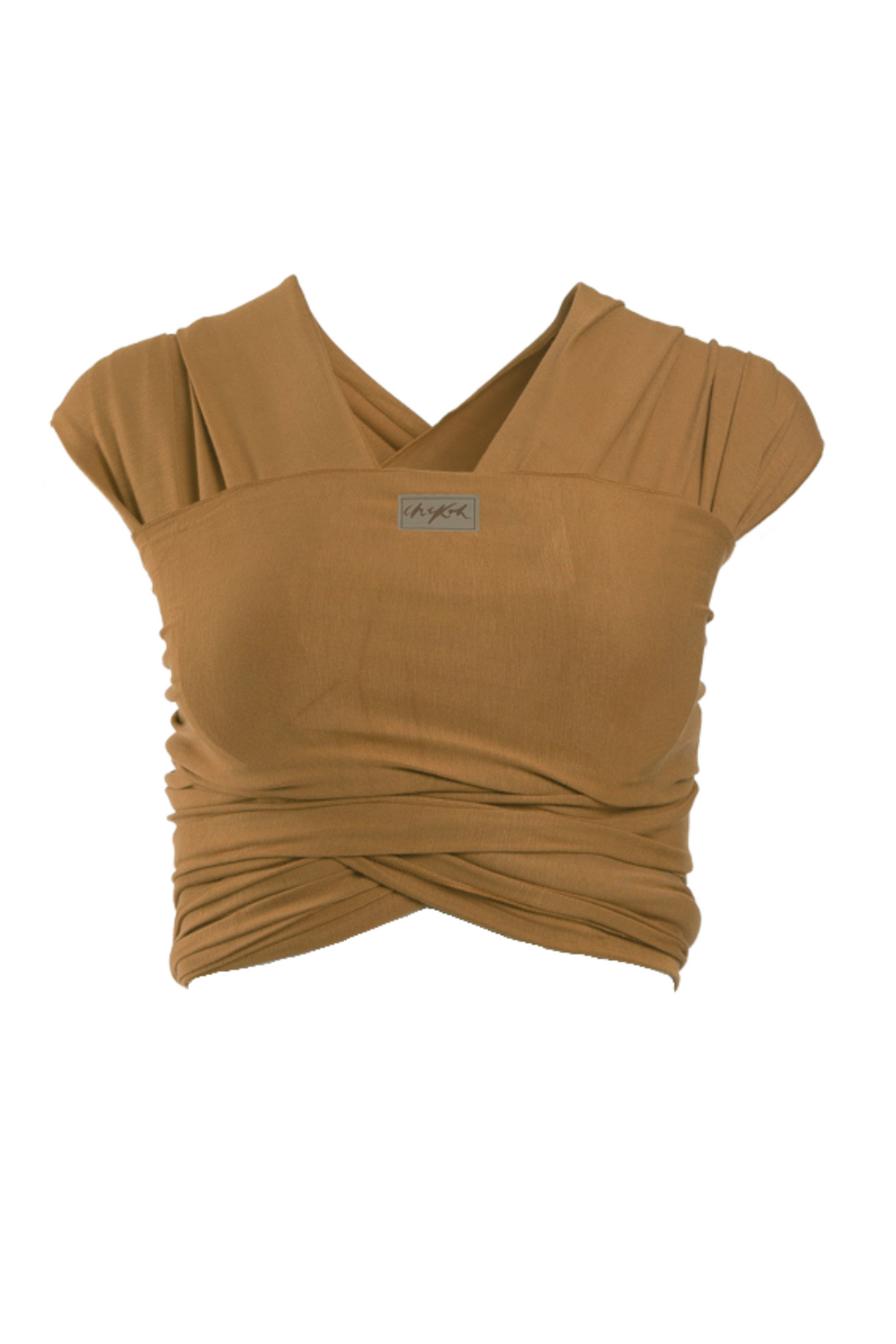ochre golden brown mustard best stretchy wrap carrier from australia chekoh best bamboo baby carrier for newborn