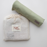 baby newborn swaddle swaddles soft bamboo child essential babyshower gift shower sprinkle spandex stretchy nursery must have swaddled australian aussie eco colour color gender neutral unisex boy girl green true forest earthy earth tones moss 