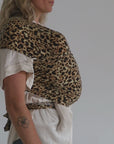 leopard print best stretchy wrap carrier from australia chekoh best bamboo baby carrier for newborn