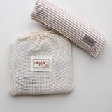 baby newborn swaddle swaddles soft bamboo child essential babyshower gift shower sprinkle spandex stretchy nursery must have swaddled australian aussie eco colour color gender neutral unisex boy girl stripe cinta blush beige pink white