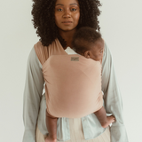 cinta beige best stretchy wrap carrier from australia chekoh best bamboo baby carrier for newborn