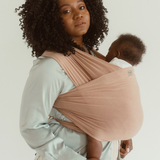 cinta beige best stretchy wrap carrier from australia chekoh best bamboo baby carrier for newborn