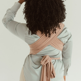 cinta beige best stretchy wrap carrier from australia chekoh best bamboo baby carrier for newborn