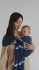 A video of a mother and baby, enjoying close moments in their Indigo Chekoh Baby Ring Sling. 