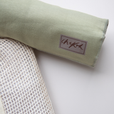 baby newborn swaddle swaddles soft bamboo child essential babyshower gift shower sprinkle spandex stretchy nursery must have swaddled australian aussie eco colour color gender neutral unisex boy girl earthy earth tones tone forest green sage moss