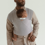 black stripe stretchy wrap carrier from australia chekoh best bamboo baby carrier for newborn 