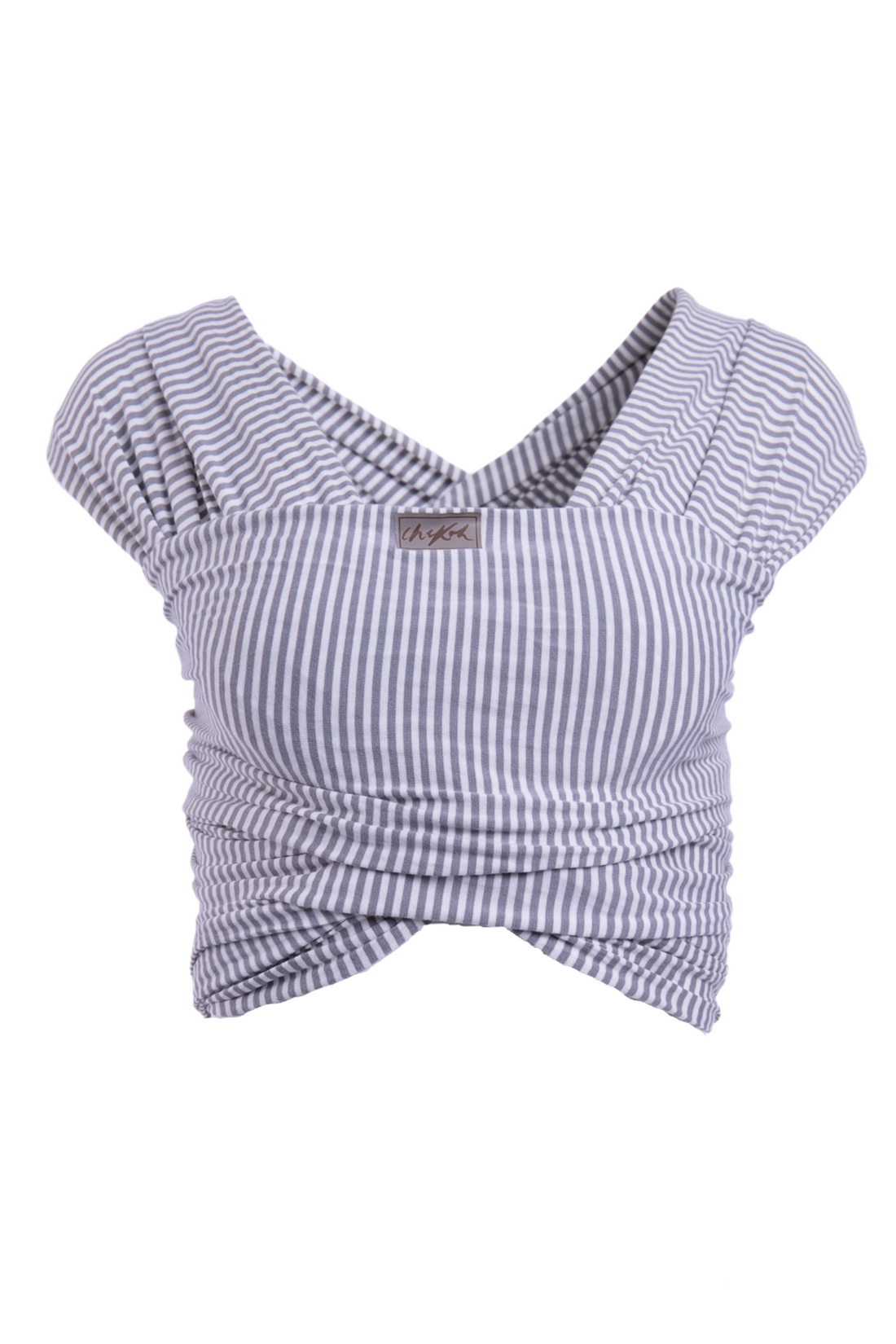 bestselling grey stripe neutral best stretchy wrap carrier from australia chekoh best bamboo baby carrier for newborn