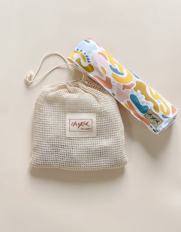 chekoh cali baby swaddle blanket bamboo print 